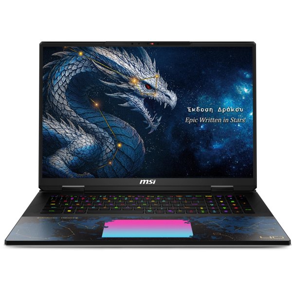 Ноутбук MSI Titan Dragon Edition 18 HX A2WJ-1251RU Core Ultra 9 290HX Plus 96Gb SSD4Tb NVIDIA GeForce RTX 5090 24Gb 18" IPS UHD+ (3840x2400) Windows 11 black WiFi BT Cam (9S7-1824D6-1251)