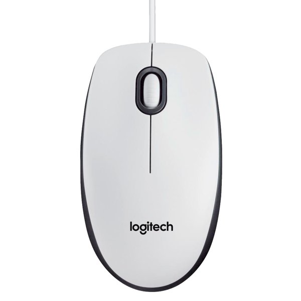 910-005004/910-006764 Мышь Logitech M100 USB White