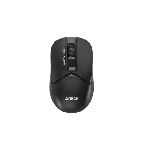 Мышь A4Tech Fstyler FG12S черный оптическая (1200dpi) silent беспроводная USB (3but)