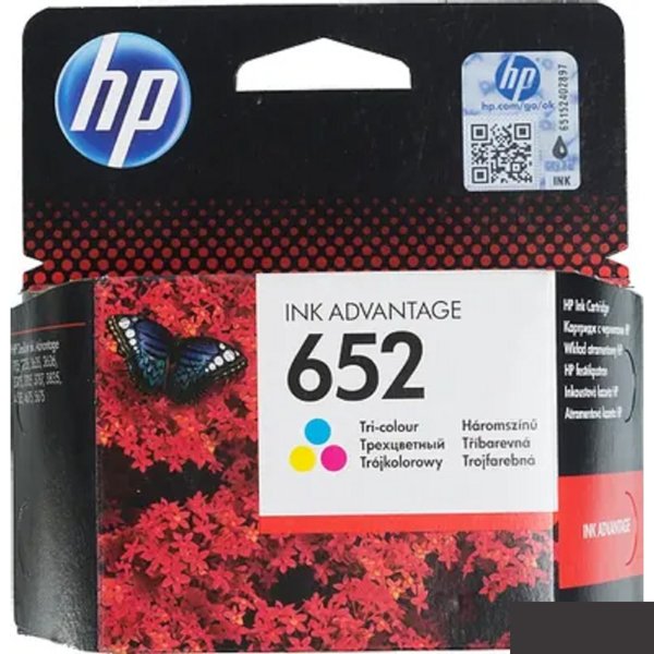HP F6V24AE Картридж №652, Color {DJ IA 1115/2135/3635/4535/3835/4675 (200стр.)}