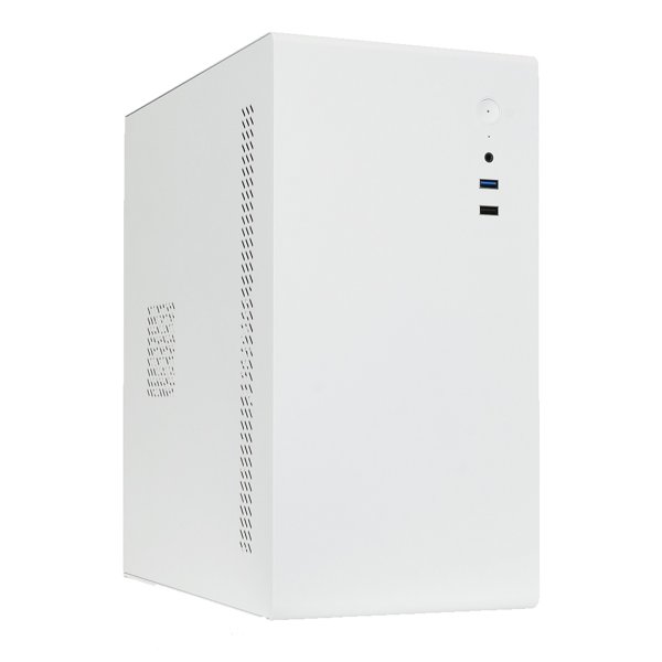 Foxline FL-719W-FZ450R-U31, mATX case, white, w/PSU 450W 12cm, w/1xUSB2.0, w/1xUSB3.0, w/1xCombo Audio, w/pwr cord, w/o FAN