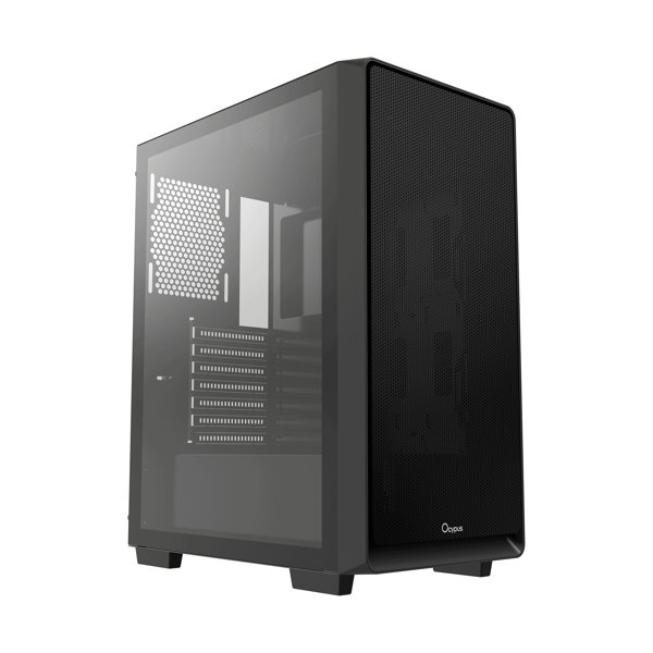Case Ocypus Gamma C60 BK ATX / win / black / no PSU / Tempered Glass