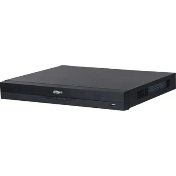 DAHUA DHI-NVR4208-8P-EI 8-канальный IP-видеорегистратор c PoE, 4K, H.265+, видеоаналитика, входящий поток до 256Мбит/с, 2 SATA III до 16Тбайт