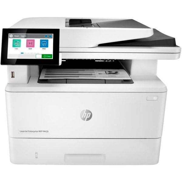 HP LaserJet Ent M430f (3PZ55A) {A4, 1200dpi, 40ppm, 2048Mb, 2лотка(250+100л), duplex, ePrint, USB/GLAN}