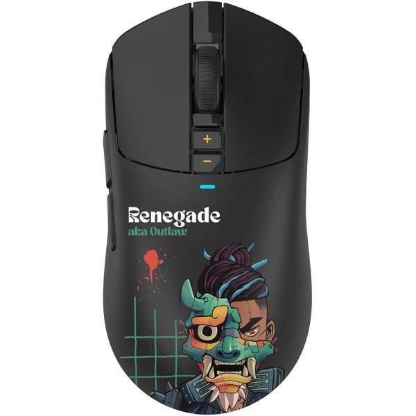 Мышь Wireless A4Tech Bloody R72 Ultra Duo черный/рисунок оптическая (20000dpi) беспроводная USB (7bu