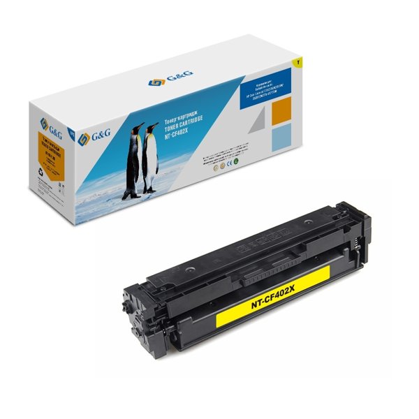 Картридж лазерный G&G GG-CF402X желтый (2300стр.) для HP HP Color LaserJet M252/252N/252DN/252DW/M277n/M277DW