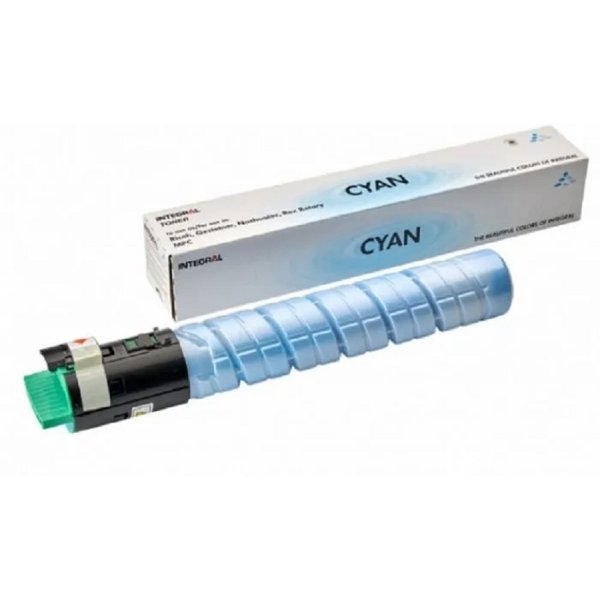 Тонер-картридж Integral для Ricoh MP C-2030, C-2031, C-2050, C-2530, C-2531, C-2550, C-2051AD, C-2551, C-2551ADc чипом (high capacity) синий MP C-2030, C-2031, C-2050, C-2530, C-2531, C-2550, C-2051