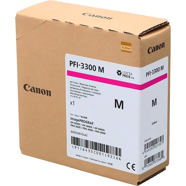 Картридж/ CANON INK PFI-3300 MAGENTA
