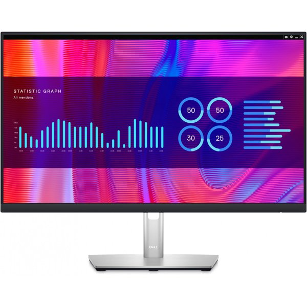 LCD Dell 23.8" P2423DE {IPS 2560х1440 75Hz 5ms 300cd 178/178 1000:1 8bit HDMI DisplayPort DisplayPort(out) 4xUSB3.2  USB-C3.2 RJ45 VESA}