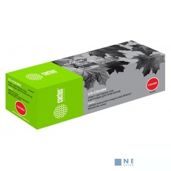 Картридж лазерный Cactus CS-C054BK черный (1500стр.) для Canon LBP 621Cw/ 623Cdw/641Cw/643Cdw