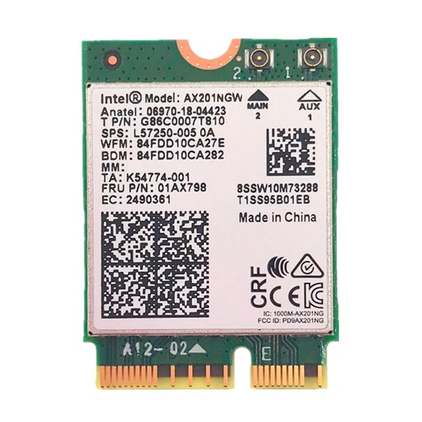 Intel Wi-Fi 6 AX201