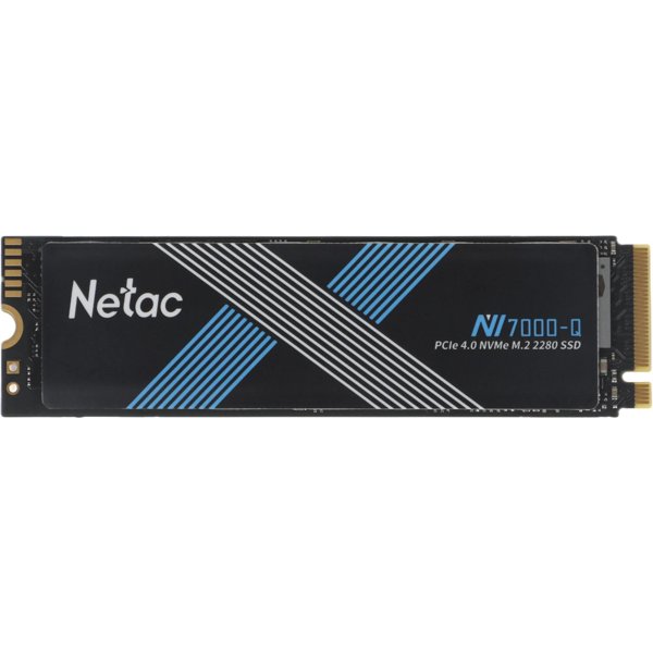 Твердотельный накопитель SSD M.2 Netac 4.0Tb NV7000Q Series <NT01NV7000Q-4T0-E4X> Retail (PCI-E 4.0 x4, up to 7100/6200MBs, 3D NAND, 2560TBW, NVMe 1.4, 22х80mm, heatspreader)