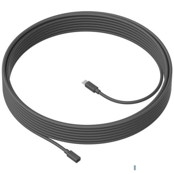 Logitech MeetUp 10m Mic Cable - GRAPHITE - WW - MEETUP 10M MIC CABLE
