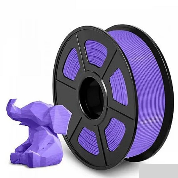 Филамент NVPRINT PLA+ Purple для 3D печати диаметр 1.75мм длина 330 метров масса 1 кг