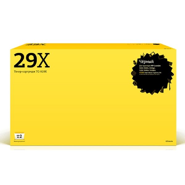 T2 C4129X Картридж (TC-H29X) для HP LJ 5000/5000n/5000gn/5100 (10000 стр)