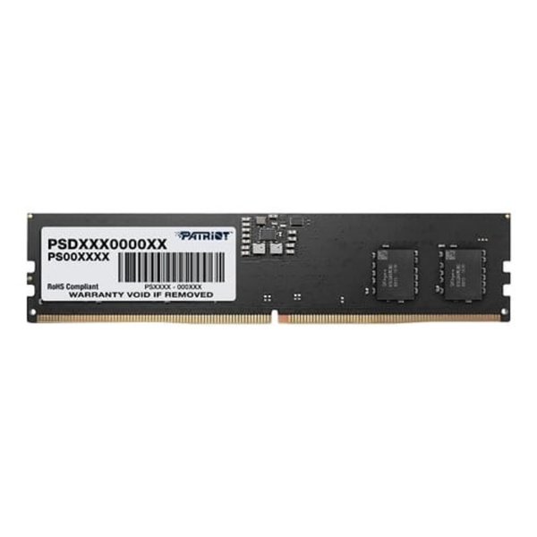 Patriot DDR5 DIMM 8Gb 5200MHz PSD58G520041 Signature RTL PC5-41600 CL42ECC 288-pin 1.1В single rank