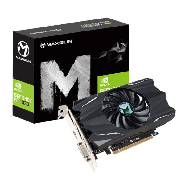 Видеокарта MAXSUN MS-GT1030 Transformer 4G GDDR4, 128bit, 1152/1380MHz, HDMI/DVI 1 FAN (MS-GT1030 TF 4GD4) RTL