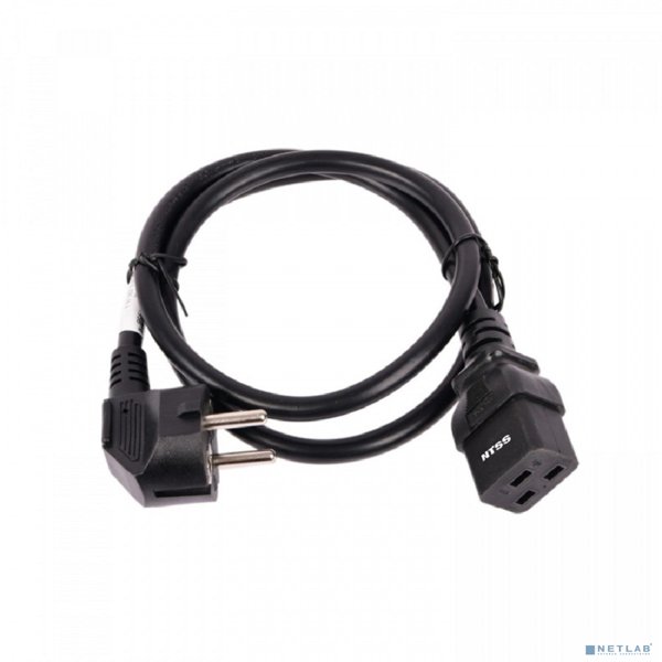 NTSS Шнур питания NTSS для БРП IEC 60320 C19 –   Schuko, 3х1.5, 1.8 м, ГОСТ NTSS-PC19771