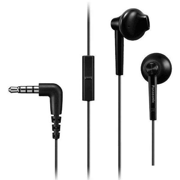 Panasonic RP-TCM55GC-K внутриканальные 10-24000Гц 1.2м 3.5мм 109дБ микрофон черные [RP-TCM55GC-K]