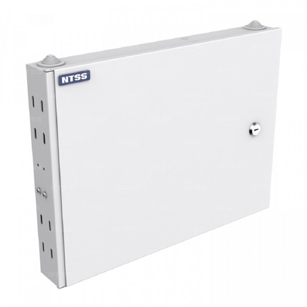 NTSS  Кросс NTSS оптический настенный частично укомплектованный 16 портов SC/LC duplex (планка SC/2LC-2шт, сплайс-кассета-1шт) серый RAL 7035 NTSS-WFOB-16-SC/2LC-S0010
