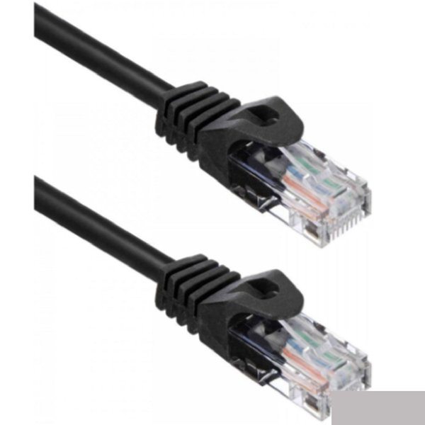Кабель ACD Патч-корд ACD-LPU5C-30B |ACD-LPU5C-30B| Cat5e UTP 24AWG 4Pair, 7/0.18мм CU Черный, 3.0м, (741791)