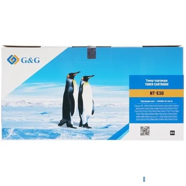 Картридж лазерный G&G GG-E30 черный (4000стр.) для Canon PC 300/400/700/860/920/981;FC-108/128/200/208/500/530
