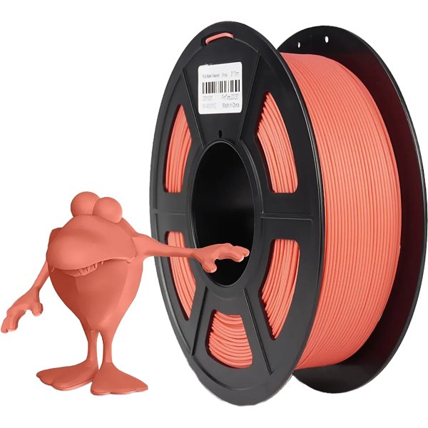 Филамент NVPRINT PLA Matte Pink для 3D печати диаметр 1.75мм длина 330 метров масса 1 кг