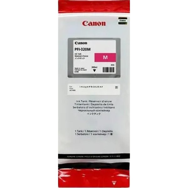 Canon PFI-320M Картридж для Canon TM-200/TM-205/TM-300/TM-305, пурпурный. 300 мл