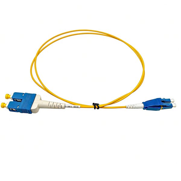Оптический патчкорд NEOMAX (NMO-LC-SC-SM-5M) LC/UPC-SC/UPC, OS2, Singlemode, Duplex, 9/125, LSZH, Yellow, 5м