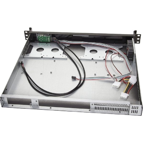 Exegate EX287749RUS Серверный корпус ExeGate Pro 1U390-01 <RM 19", высота 1U, глубина 390, БП F400AS, USB>