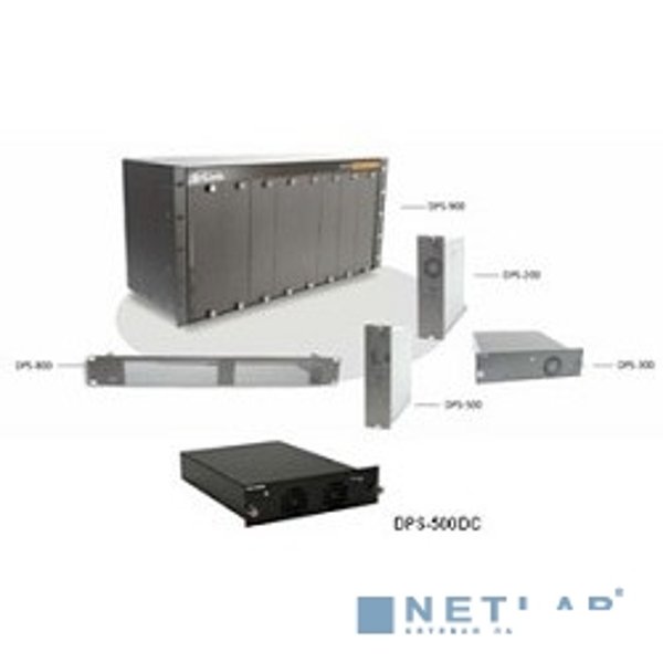 D-Link DPS-500DC/B1A PROJ Резервный источник питания DC для коммутаторов (140 Вт)