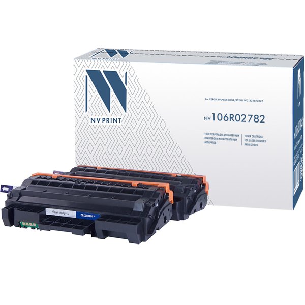 NVPrint 106R02782 Картридж для Xerox Phaser 3052/3260/WC 3215/3225 (2шт/кор), 6K