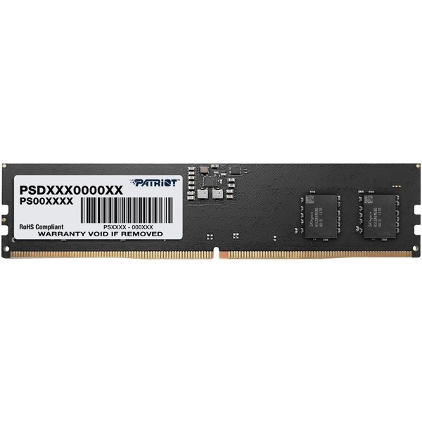 Patriot DDR5 DIMM 32Gb 5600MHz PSD532G56002 Signature RTL PC5-44800 CL46 ECC 288-pin 1.1В dual rank Ret