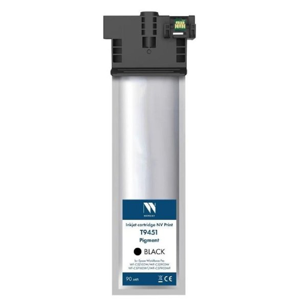 NV Print C13T945140 Струйный картридж для Epson WorkForce Pro WF-C5210DW, WF-C5290DW, WF-C5710DWF, WF-C5790DWF, Black