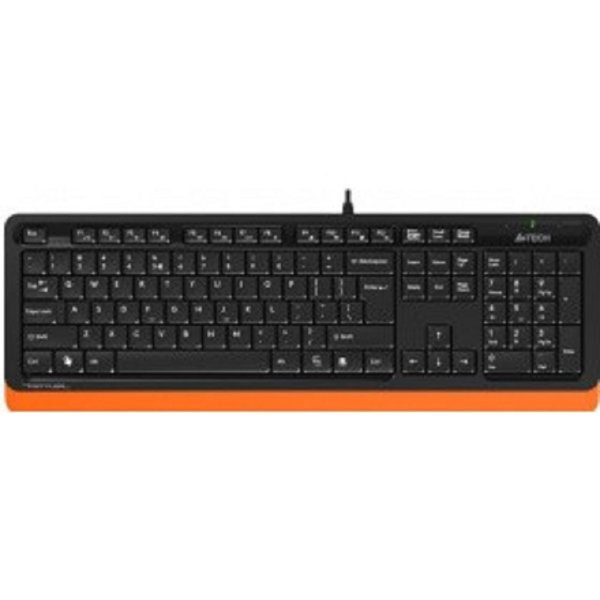 Клавиатура A-4Tech Fstyler FK10 ORANGE черный/оранжевый USB [1147534]