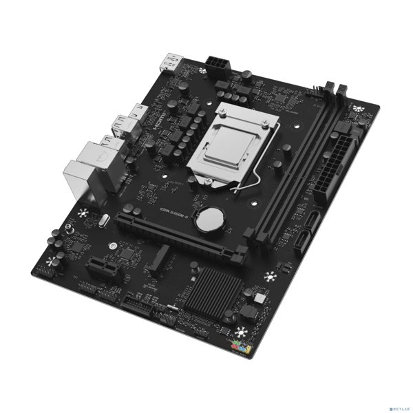 Материнская плата CBR B460M-D { Chipset Intel B460, Socket 1200, 2*DDR4, mATX, DP+HDMI, 1*PCIe x16, 1*PCIe x1, 1 M.2, 2 SATA3,2*USB 2.0 + 4*USB3.0 }