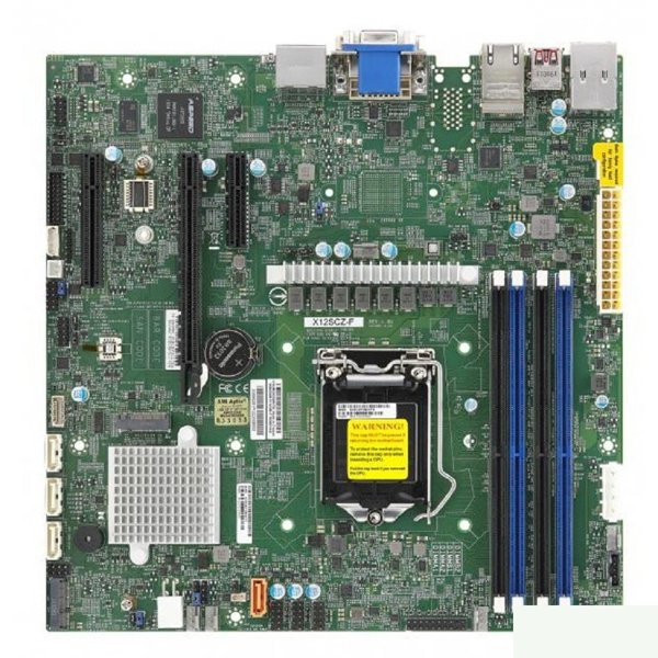 Supermicro MBD-X12SCZ-F-O {Soc-1200 iW480 mATX 4xDDR4 4xSATA3 SATA RAID Eth} Ret