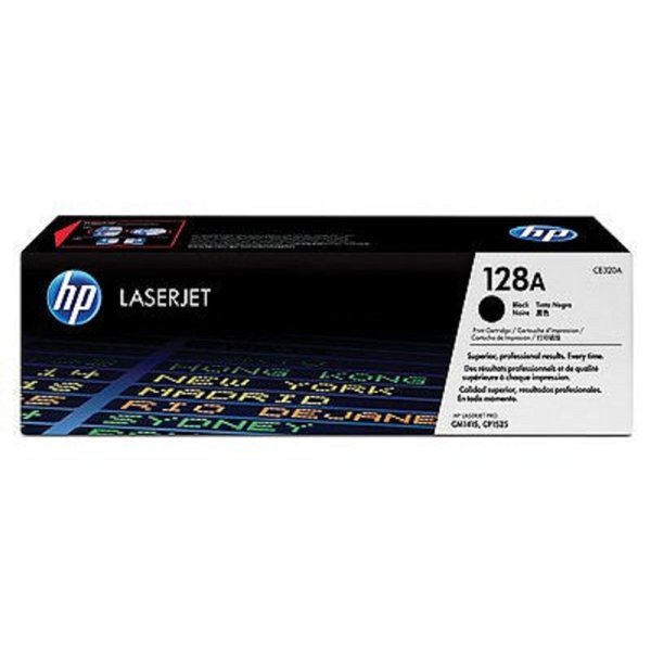 HP CE320A Картридж 128A ,Black {CLJ Pro CM1415FN/CM1415FNW/CP1525N/CP1525NW, Black, (2 000 стр.)}