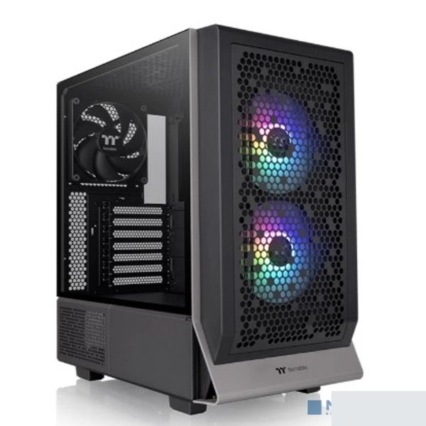 Корпус Thermaltake Ceres 300 TG ARGB черный без БП ATX 3x140mm 2xUSB3.0 1xUSB3.1 audio bott PSU